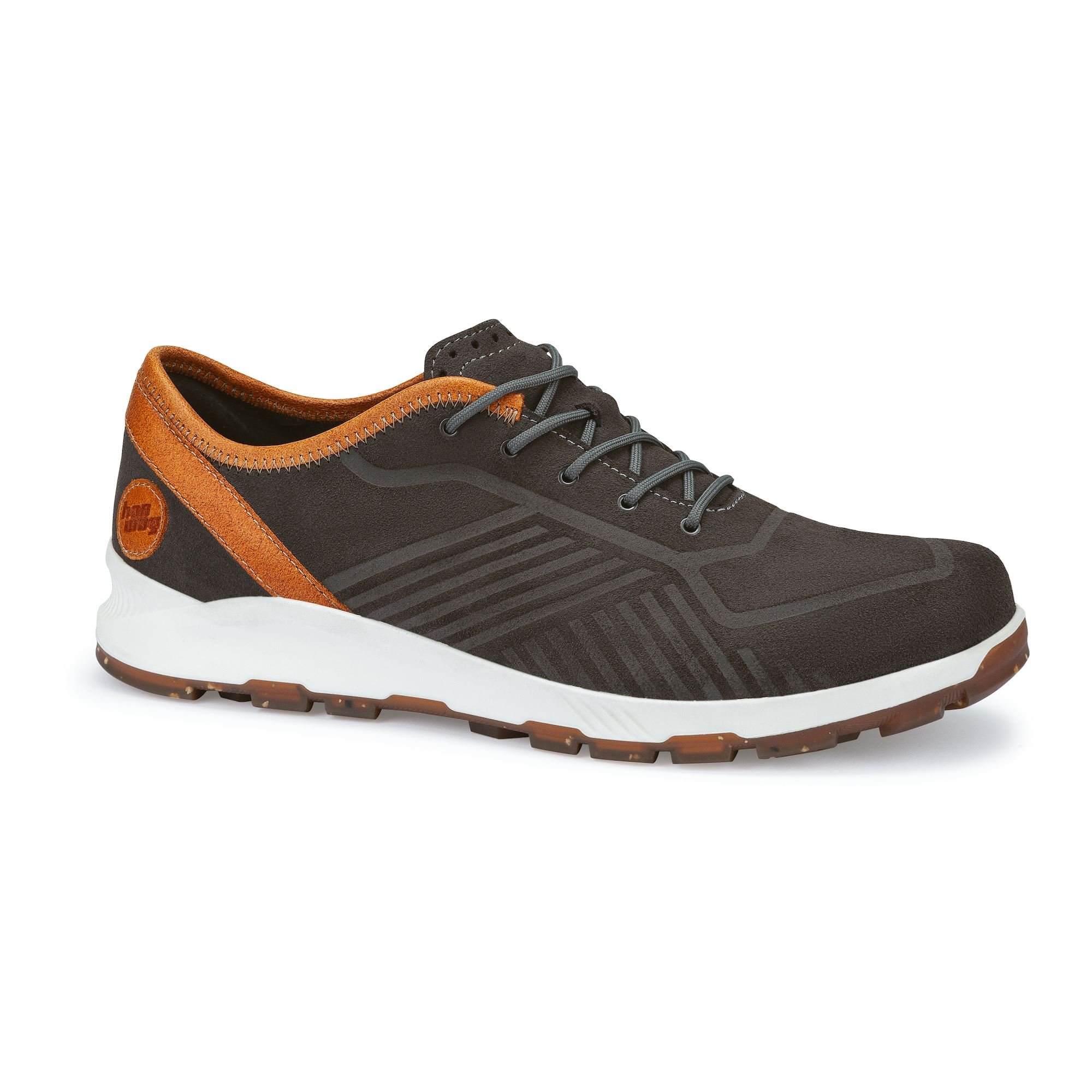 Hanwag Men's Vion Trail Shoes Coffee/Yellow DOLKT1280